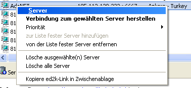 Serverliste Men